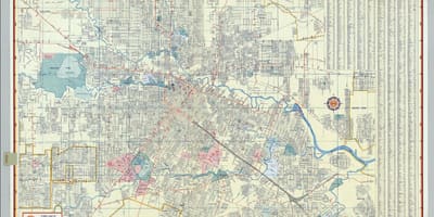 ქუჩის რუკა Houston