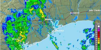 წვიმა რუკა Houston