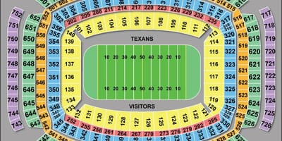 Houston Texans ადგილს რუკა